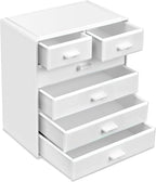 Sorbus Acrylic Makeup Organizer - Organization and Storage Case for Cosmetics Make Up & Jewelry - Large Makeup Organizer for 