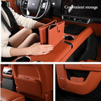 Car Trash Can, Leak-Proof Waterproof Trash Bin Collapsible Portable Auto Garbage Bag Large Capacity Trashcan Storage Bag Multipurpose Car Organizer Hanging (Black)