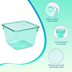 Kitchen Desk Drawer Organizers Storage for Office, Small Acrylic Vanity Trays Makeup for Drawer Bathroom Plastic Make up Orga