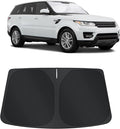 TINGLU Sun Shade for Land Rover Range Rover Sport 2014-2022 Accessories Windshield Sun Shade Window Shade UV Rays Protection Sun Visor Cover with Steering Wheel Sunshade Storage Bag