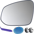 EAP Driver Side Mirror Glass Compatible with Toyota RAV4 2013-2025, 4runner 2014-2024, Tacoma 2016-2025, Heated 879610R090 8796142B50 8796135B60 8790704011 879610R260 TO1324144 TO1324177
