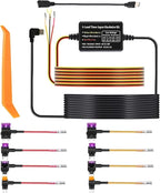 2026 Gloryes Dash Cam Acc Hardwire Kit for 520/980/900/800,Type-C Hardwire Kit for All Dash Camera converts 12V-24V to 5V,Attached a USB C Conversion Wire(A/B8 to A/B5, only Gloryes 120&680 Needed)
