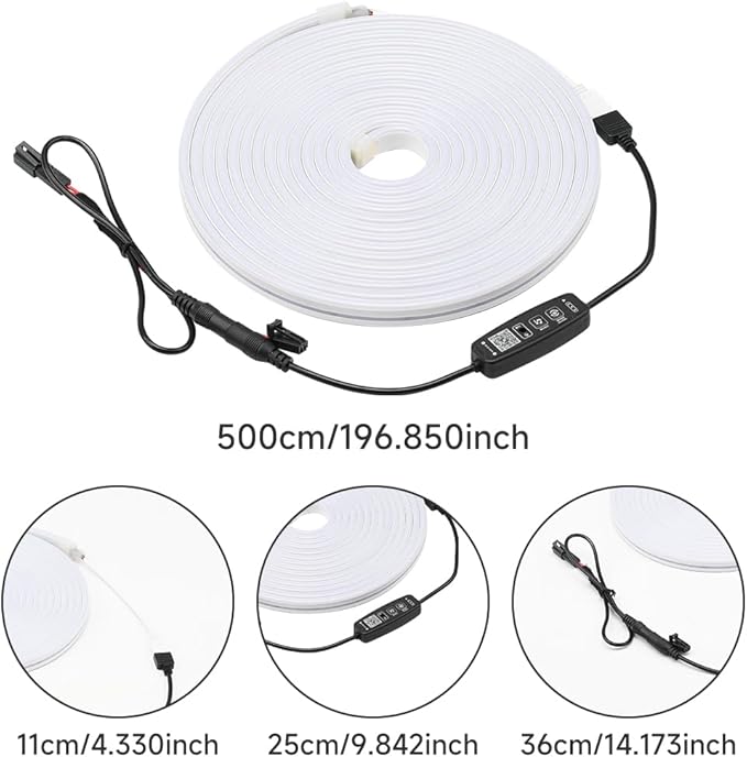 Trunk LED Light Strip for Tesla Model 3 Highland 23-25 Rear Trunk Cargo Light Interior Decoration Lights for Tesla Model 3 Refresh Easy Installation Tesla Trunk Accessories Ambient Lights (RGB)