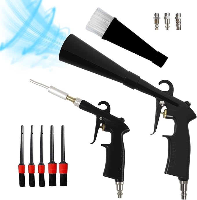 Car Cleaning Gun Detailing Interior Dryer Air Blow Gun|Car Detailing Kit Interior Cleaner|High Pressure Blower Gun|Car Cleani