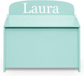 Delta Children Personalized MySize Deluxe Toy Box, Mint