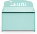 Delta Children Personalized MySize Deluxe Toy Box, Mint