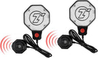 ZONETECH Garage Parking Sensor Ultrasonic Car Parking Stopper for Garage with Red/Yellow/Green LED Indicators –Adjustable Sto