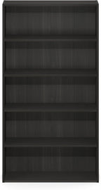 Furinno Basic Book Shelf, 5-Tier Bookshelf, Storage Organizer Bookcase with Open Shelf, 7 x 24 x 44, for Living Room, Bedroom