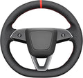 MEWANT Tesla Model 3 Highland/Model Y DIY Stitching Steering Wheel Cover Wrap for Tesla Model 3 Highland 2023-2025/Model Y 2025 Highland for Tesla Model 3/Model Y Accessories
