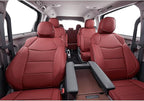 EKR Sienna Seat Covers for 2021-2026 Toyota Sienna XLE,XSE,Limited,Platinum,7 Seats,2nd Row Captain Chairs W/NO Legrest,Water
