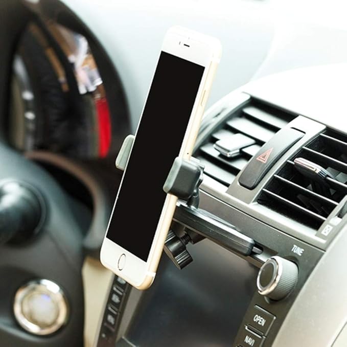 Selna CD Slot Car Mount for Pixel 7/Pro/6a/6/Pro Phones - Holder Cradle Swivel Dock Strong Grip G7B Compatible with Google Pixel 7/Pro/6a/6/Pro