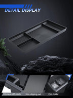 for Pathfinder Center Console Organizer Nissan Pathfinder 2022 2023 2024 2025 Accessories Armrest Tray Middle Storage Box Insert Container Durable ABS Plastic