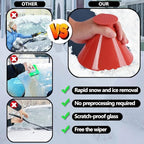 4 Pcs Ice Scrapers for Car Windshield, Magical Ice Snow Scrapers,Multifunctional Funnel Ice Scrapers for Car Windshield
