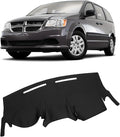 FIILINES Dash Cover for Dodge Grand Caravan 2011-2020, Chrysler Town Country 2011-2016 Dashboard Mat Cover Accessories Dash M