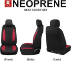 YGL Car Seat Covers for Full Seats,Waterproof Seat Covers for Cars,Durable Neoprene Car Seat Protectors,Interior Covers for C
