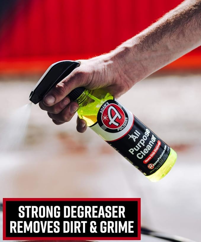 Adam's Polishes All Purpose Cleaner (16oz) - Professional Heavy Duty Industrial Cleaner & Degreaser | Cuts Heavy Grease & Tar