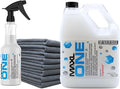 MAXLONE ™ Car Spray with Triphene® Technology, Quick Spray & Wipe Waterless Detailer - Clean, Shine, Protect Paint, Glass, Wheels, Trim Without Pre-Washing (20oz, 1 Gallon with 8 Micro Fiber Cloth)
