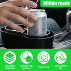 Craedli Car Center Console Cup Holder, Automotive Beverage Holder for Fixing Water Cups and Drinks, Self-Adhesive Vehicle Int