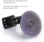 Yoidesu 360 Degree Adjustable Vacuum Suction Cup Dash Cam Mount Holder, Universal Dash Camera Rear View Mirror Mount Holder Kit for Most Dash Camera and Car Camera(Four Claw Head)