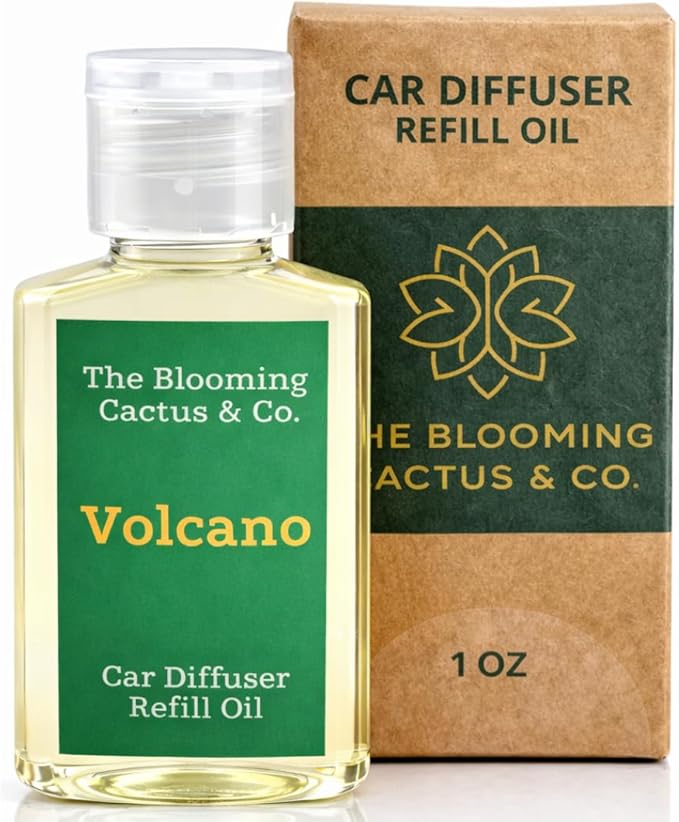 Car Diffuser Oil Refill 1 oz – Essential Oil Car Air Freshener Refill for Hanging Car Diffuser, Long Lasting Fragrance Oil, P