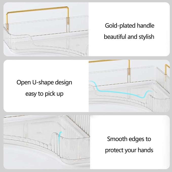shuang qing 3-Tier Corner Bathroom Counter Organizer – Storage Shelf for Makeup, Perfume & Skincare, Space-Saving Countertop 
