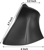 Jaronx Compatible with Toyota Highlander Driver Side Mirror Triangle Base Cover 2020-2024, for Highlander Driver Side Rearview Mirror Bottom Base Covers (NOT FIT Grand Highlander) (Left)