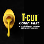 T-Cut Yellow Scratch Remover, Color Fast Paintwork Restorer Car Polish, 13 Colors Available, 17 Fl Oz