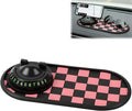 Multifunctional Car Anti-Slip Mat with 360° Rotating Phone Holder,Anti Slip Mat for Car Dashboard with Temporary Parking Numb