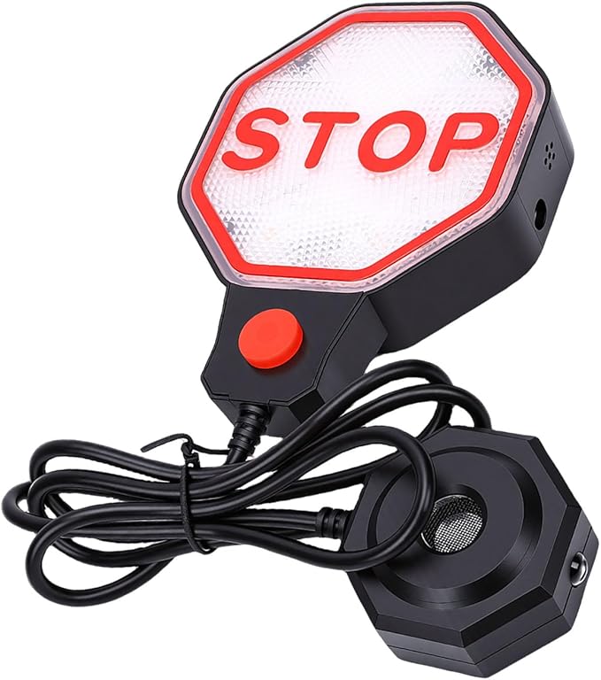 Garage Parking Sensor, Adjustable Garage Parking Aid, with Red Yellow Green LED Display, Set Stop Distance 6in to 6 Ft, Car Stop Assistant Indicator for Car SUV Pickup