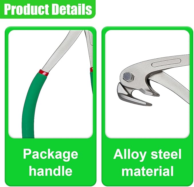 Car Paintless Dent Repair Tool, Metal Auto Crimp Dent Edge Pliers, Heavy-Duty Vehicle Body Panel Repair Vise for Doors Fender