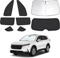 8pcs Car Window Shades for Honda CRV 2023 2024 2025, Full Car Window Covers for Privacy, Sunshades for CRV Front Rear Windshield Side Windows to Block UV and Protect Privacy
