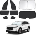 8pcs Car Window Shades for Honda CRV 2023 2024 2025, Full Car Window Covers for Privacy, Sunshades for CRV Front Rear Windshield Side Windows to Block UV and Protect Privacy