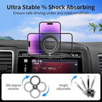 Car CD Slot Magnetic Phone Mount for Honda Civic 2001-2015，Odyssey 2011-2017，Pilot 2003-2022 Auto Interior Accessories Best Cell Cellphone Holder Magnet Stand 【Not Fit Dashboard Without CD Player】