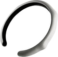 Quick Install Sporty White Perforated Nappa Leather Steering Wheel Cover for Tesla Model Y White Trim