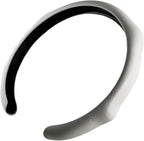 Quick Install Sporty White Perforated Nappa Leather Steering Wheel Cover for Tesla Model Y White Trim