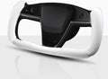 Steering Wheel Cover for Tesla Yoke Steering Wheel, Car Steering Wheel Cover for Tesla Model S 2021-Present/Model X 2021-Present Steering Wheel Accessories White