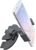 Car Mount CD Slot Holder Compatible with Motorola Razr Ultra (2025), Cradle Swivel Dock Strong Grip CD Player Slot