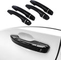 YINGTUU for Honda Accord 10th Gen 2018 2019 2020 2021 2022 Accessories Stickers Door Handle Cover Decals Bright Black