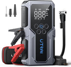 UTRAI Jump Starter with Air Compressor, 4000A Battery Jumper Starter Portable with 150PSI Tire Inflator, 18W Fast Charge,