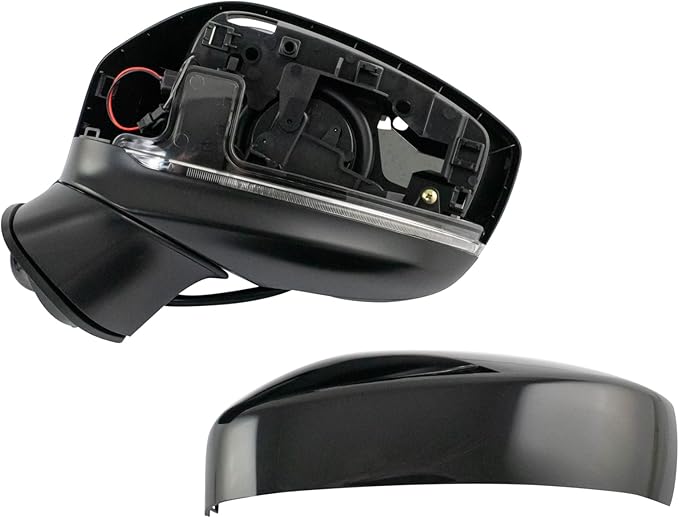 TRQ Driver & Passenger Side Power Mirror Set Paint to Match Manual Folding Compatible with 2017-2018 Mazda CX-5 MA1320197 MA1