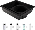 Gen 2 Tesla Model Y & Model 3 Cup Holder Insert – Center Console Organizer – Fits 26–32 oz Extra Large Tumblers & Bottles Inc