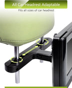 KALLAK Car Headrest Mount Holders for Dual Screen Portable DVD Player, Seat Headrest Brackets for WONNIE/NAVISKAUTO/Sylvania Portable DVD Player, Car DVD Player Headrest Mounts (1 Set)