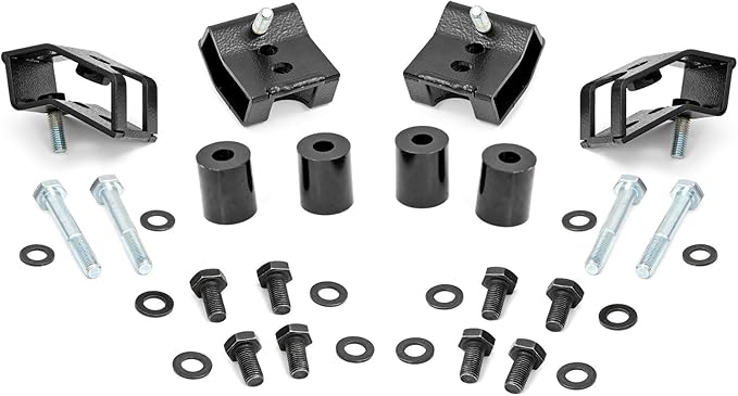 Rough Country 1.25" Front Seat Riser Kit for 2005-2023 Toyota Tacoma - 73000