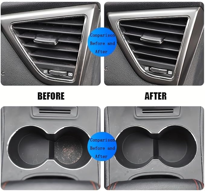Universal Car Cleaning Gel - Interior Detailer Putty for Auto Vents, Dashboard & Crevices Magic Dust Remover Slime for Car