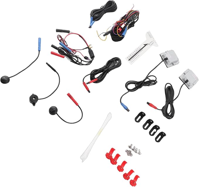 12V Universal Blind Spot Detection Monitoring System Kit BSD Sensor High Accuracy 4 in 1 Function IP67 for Cars Trucks SUVs A