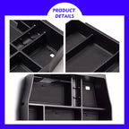 2024 2025 F150 Console Tray Center Console Organizer Tray for 2025 2022 2023 2024 Ford F150 Raptor Center Armrest Storage Box for Ford F150 2022 Accessories Armrest Storage Box((See Picture 2 & 3))