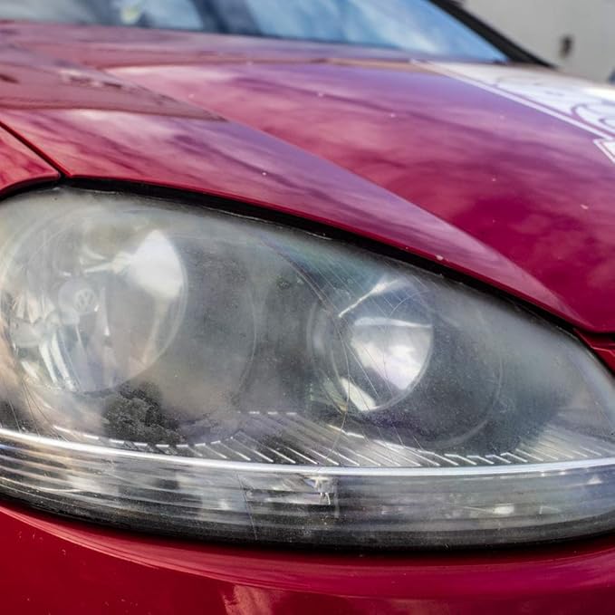 Turtle Wax 51768 Headlight Restorer Kit Headlamp Cleaning Restores Brightness Kit, (Old Version)