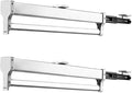 Pull Out Clothes Rail Extendable Pull Out Closet Rod - Wardrobe Pull-Out Trousers Rack, Extendable Clothes Rail 30-80 Cm, Clo