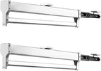 Pull Out Clothes Rail Extendable Pull Out Closet Rod - Wardrobe Pull-Out Trousers Rack, Extendable Clothes Rail 30-80 Cm, Clo