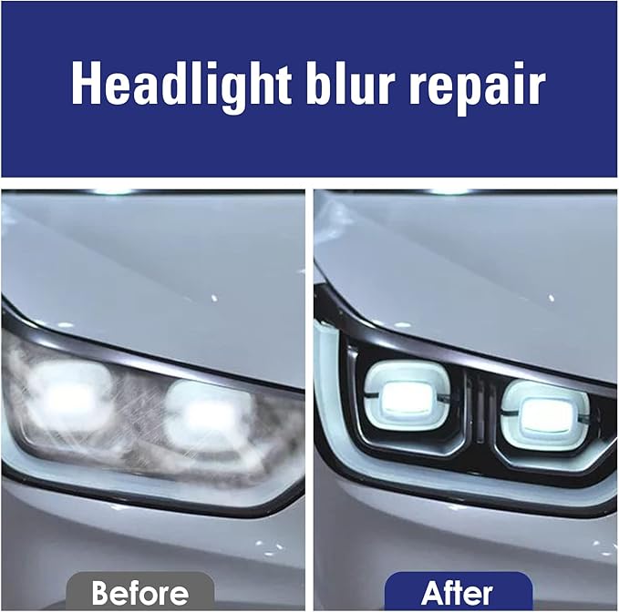 1600 g Car Headlight Repair Fluid Set, Car Headlight polishing Vapor, Polymer polishing Liquid